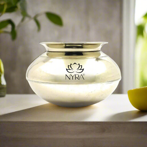 Pure Brass Handi (Peetal Pot) with Smooth Finish – Cooking Handi
