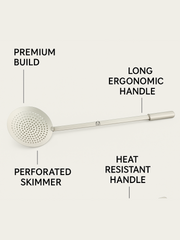 Stainless Steel Jhara/Deep-Frying Skimmer – Deep Fry Skimmer