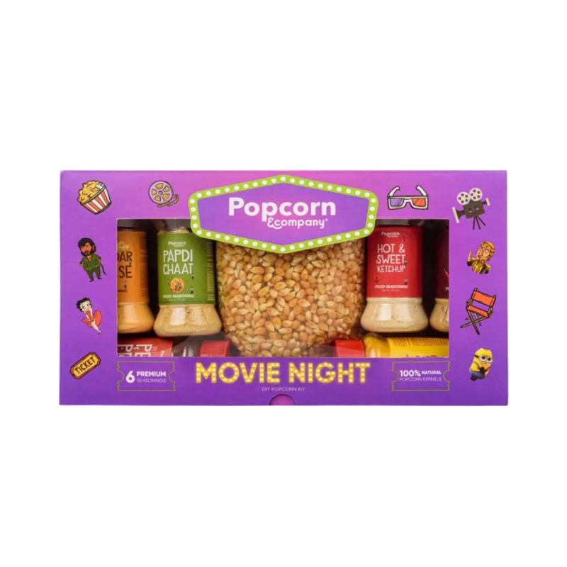 DIY Movie Night Popcorn Kit