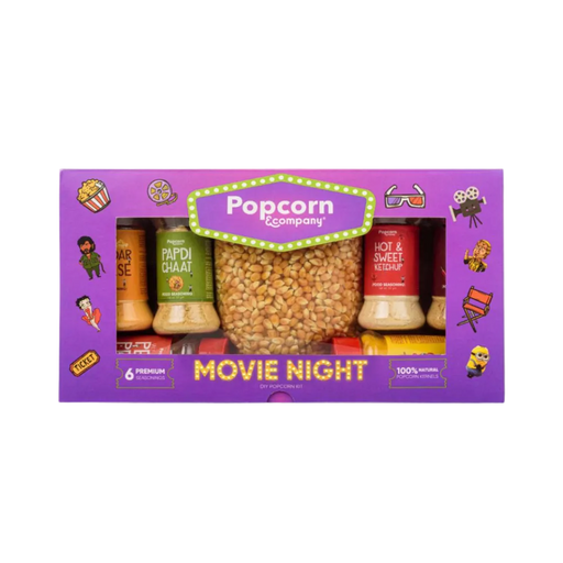 DIY Movie Night Popcorn Kit
