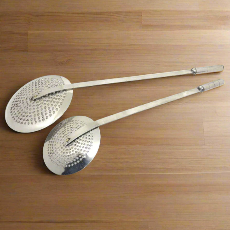 Stainless Steel Jhara/Deep-Frying Skimmer – Deep Fry Skimmer