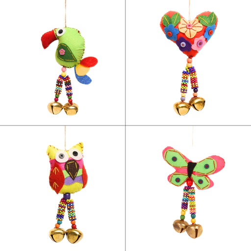 local-kala-set-of-4-hanging-felt-toys