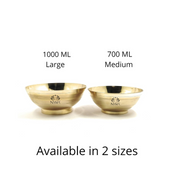 Brass Serving Bowl (Pital Katora) – Serving Bowl