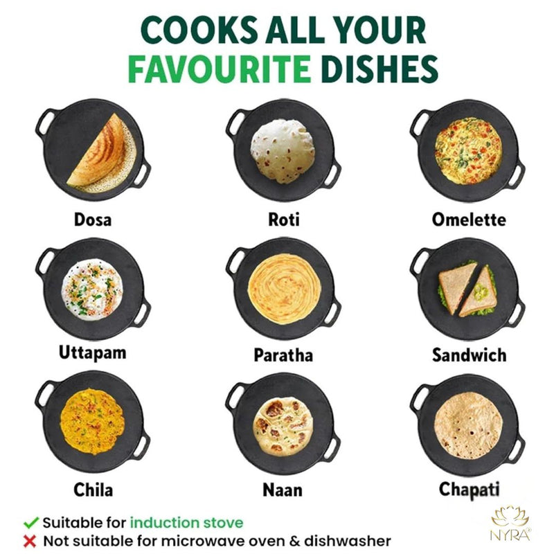Cast Iron Dosa & Chapati Tawa – Dosa Tawa