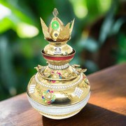 Elegant Brass Decorated Kalash Set – Kitchen Utensil