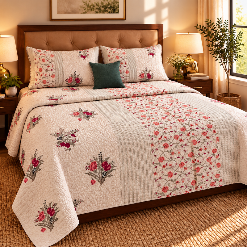 aenak-kashmiri-boota-handblock-reversible-quilted-bedcover-set