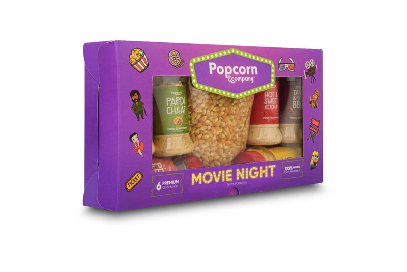 DIY Movie Night Popcorn Kit