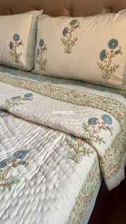 aenak-yellow-chevron-elephant-handblock-reversible-mulmul-cotton-quilt-copy