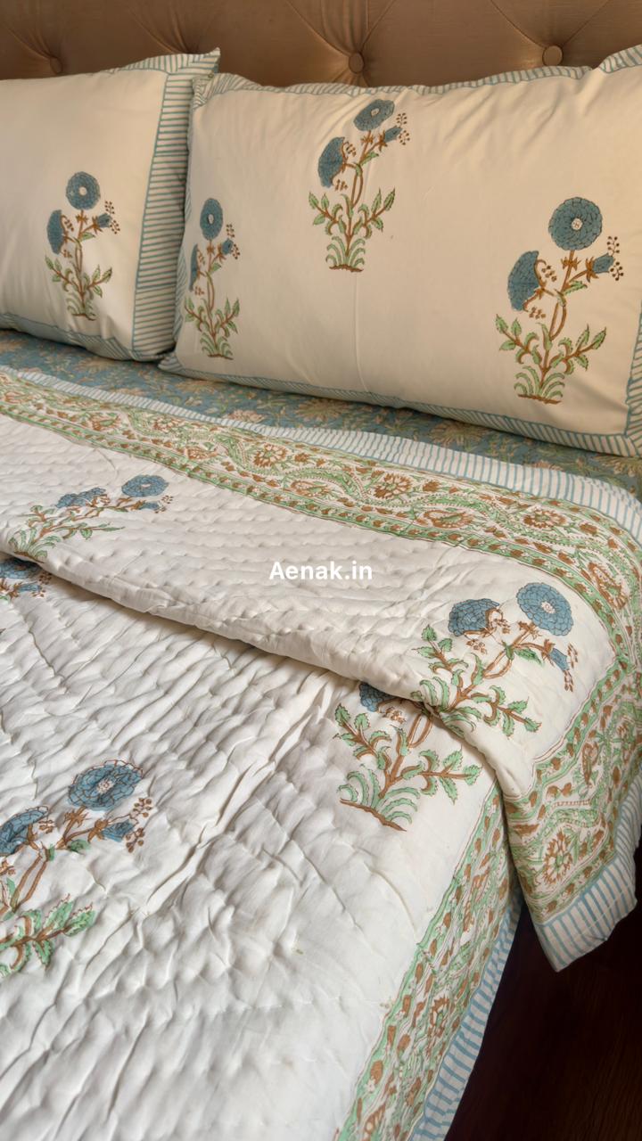 aenak-yellow-chevron-elephant-handblock-reversible-mulmul-cotton-quilt-copy