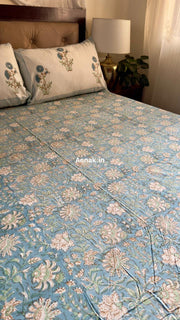 aenak-neelam-bagh-handblock-premium-cotton-bedsheet-set