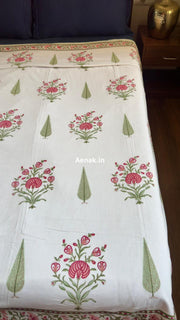 aenak-purple-rose-handblock-printed-mulmul-cotton-reversible-dohar-copy