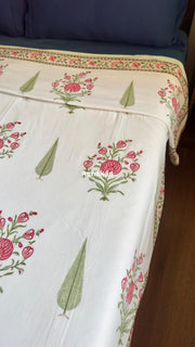 aenak-purple-rose-handblock-printed-mulmul-cotton-reversible-dohar-copy