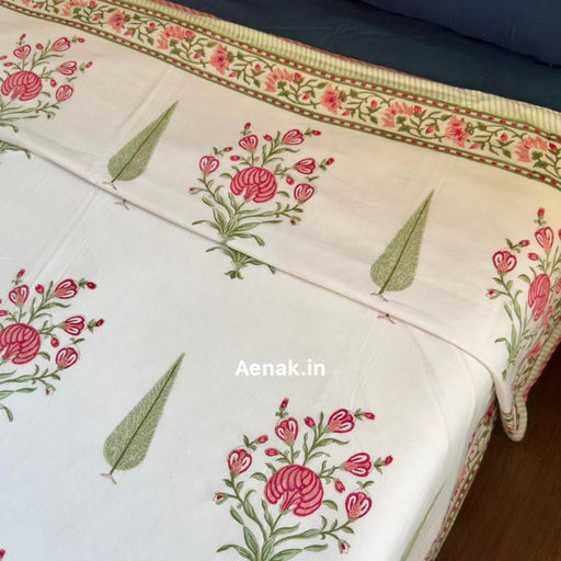 aenak-purple-rose-handblock-printed-mulmul-cotton-reversible-dohar-copy