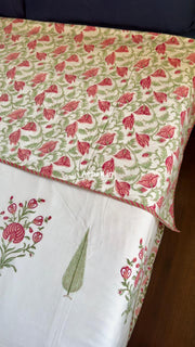 aenak-purple-rose-handblock-printed-mulmul-cotton-reversible-dohar-copy