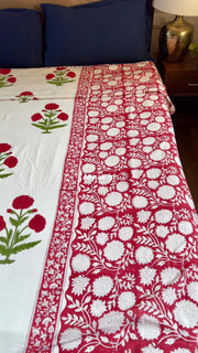 aenak-red-dahlia-gadd-handblock-bedsheet-dohar-combo-set
