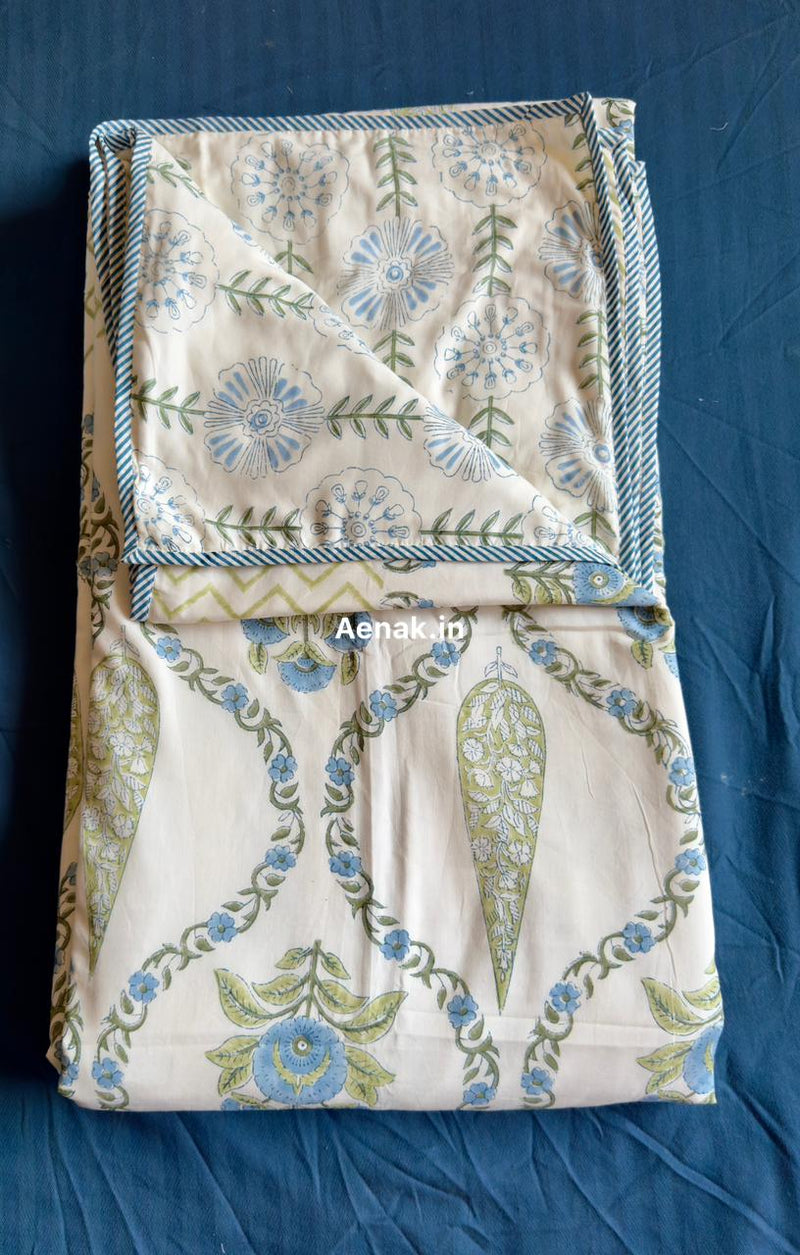 aenak-red-palm-handblock-printed-mulmul-cotton-reversible-dohar