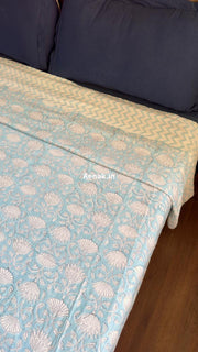 aenak-green-elephant-handblock-mulmul-cotton-reversible-dohar-copy