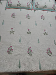 aenak-light-magenta-floral-handblock-reversible-quilted-bedcover-set-105x108