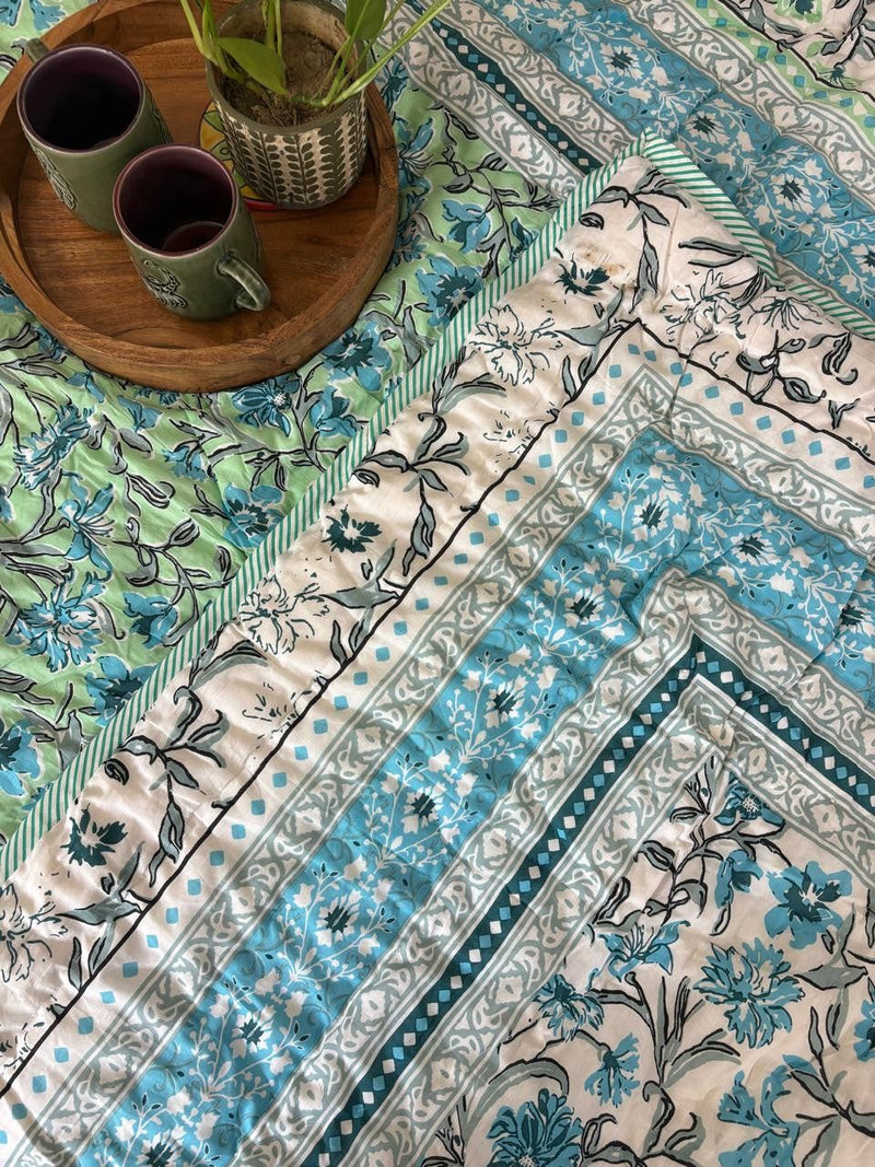 local-kala-piku-blue-single-bed-razai-comforter