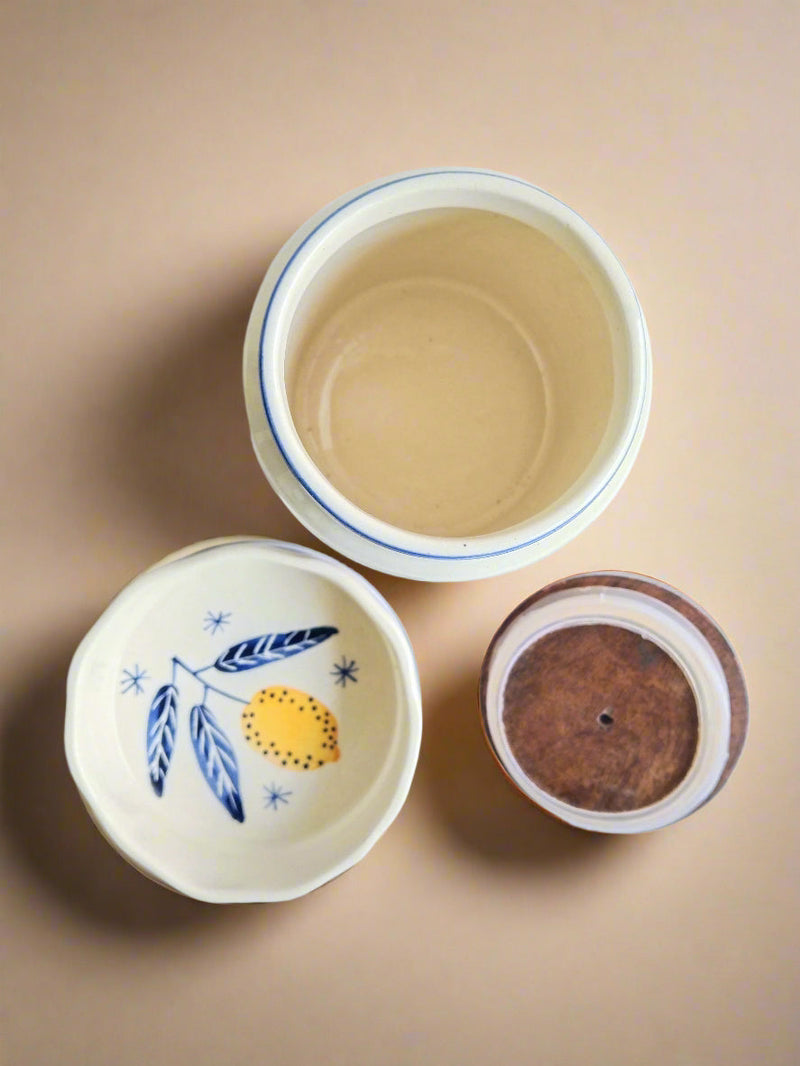 Nurture India Keep It Zesty Jar Bowl Ensemble