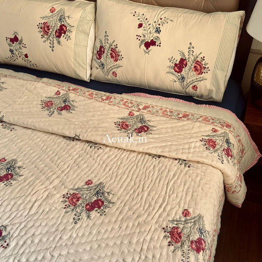 aenak-burgundy-anaar-handblock-printed-reversible-mulmul-cotton-quilt-beige-base