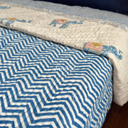 aenak-blue-chevron-elephant-handblock-printed-reversible-mulmul-cotton-quilt