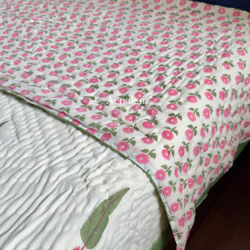 aenak-pink-periwinkle-handblock-printed-reversible-mulmul-cotton-quilt