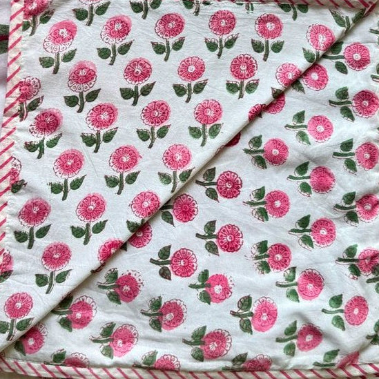 aenak-pink-madhumati-handblock-bedsheet-dohar-combo-set