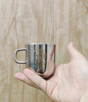 Stainless Steel Double-wall Mini/Piyali Tea Cup Set – Kitchen Utensil