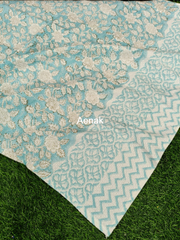 aenak-yellow-lotus-handblock-waffle-cotton-towel-copy
