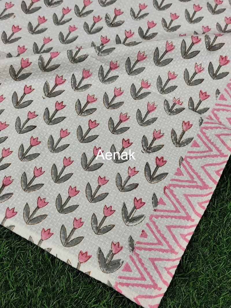aenak-pink-madhumati-handblock-waffle-cotton-towel-copy