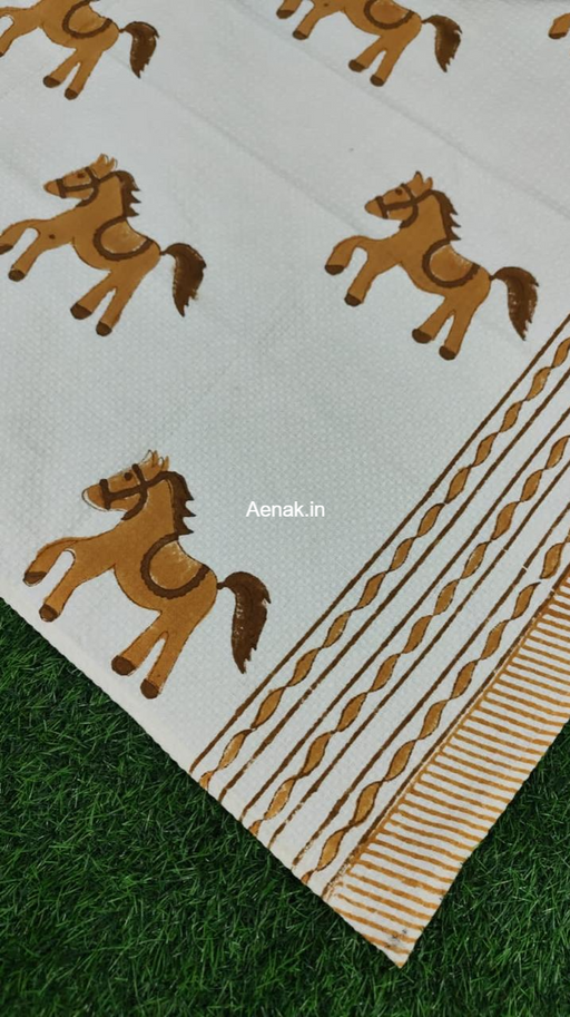 aenak-brown-horse-handblock-printed-waffle-cotton-bathing-towel
