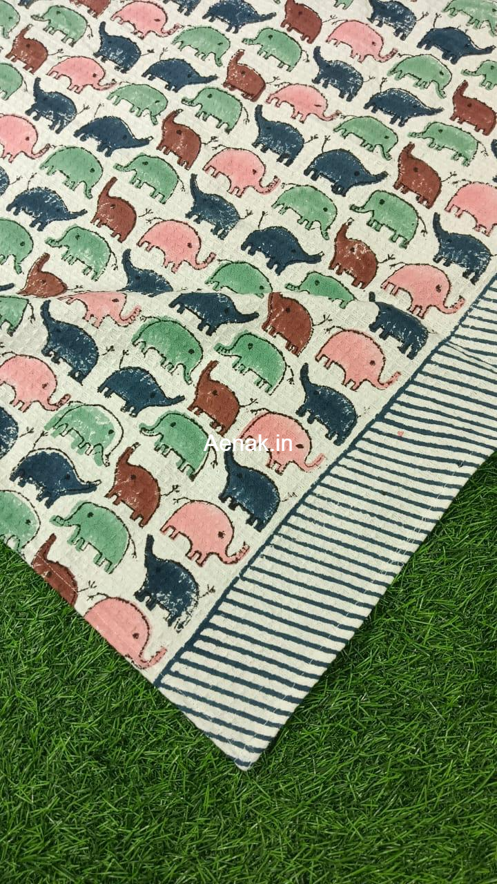 aenak-little-haathi-handblock-printed-waffle-cotton-bathing-towel