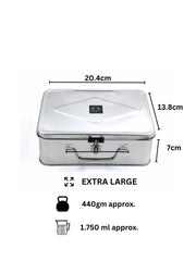 Stainless Steel Multi-Purpose Cash/Storage Box – Storage Container