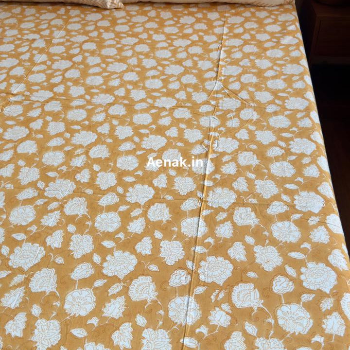 aenak-yellow-floral-garden-handblock-duvet-quilt-cover
