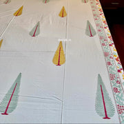 aenak-yellow-green-cypress-handblock-printed-premium-cotton-fitted-bedsheet-set