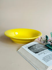 Nurture India Have It All Pasta Bowl Sunshine Yellow