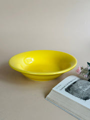 Nurture India Have It All Pasta Bowl Sunshine Yellow
