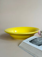 Nurture India Have It All Pasta Bowl Sunshine Yellow