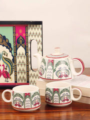 local-kala-sukoon-tea-set-peacock-set-of-5