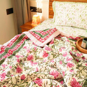 local-kala-baagh-green-single-bed-razai-comforter