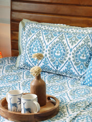 local-kala-ikkat-blue-1-single-bed-bedsheet-60x90-inches