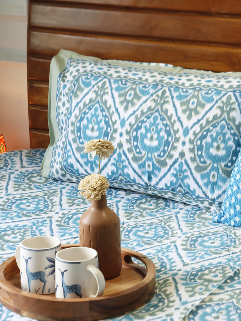 local-kala-ikkat-blue-1-single-bed-bedsheet-60x90-inches