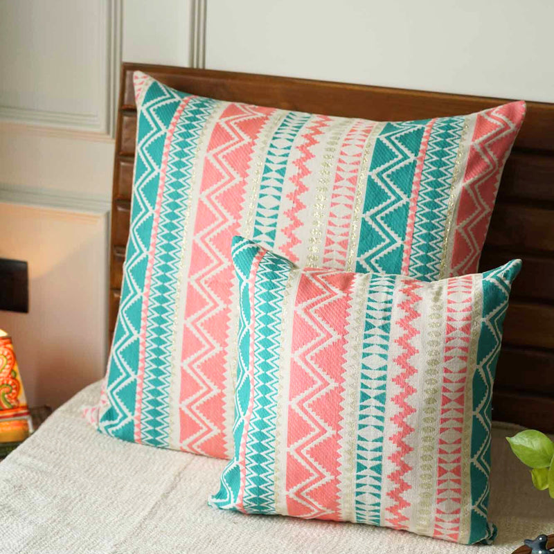 local-kala-rainbow-rapsody-jacquard-cushion-cover