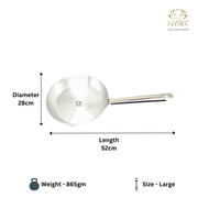 Aluminium Fry Pan with Stainless Steel Handle - for Cooking and Frying – Frying Pan