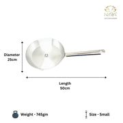 Aluminium Fry Pan with Stainless Steel Handle - for Cooking and Frying – Frying Pan