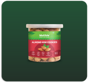 Natible Natible Almond Mini Cookies – Wholesome Snack Cookies (5.82 oz)