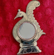 Aranmula Peacock Mirror (Kannadi) with Stand – Utensil