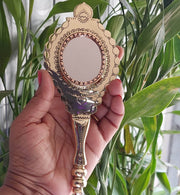 Aranmula Round Wall Hanging Kannadi/Mirror – Utensil