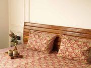 local-kala-dabu-flat-fitted-bedsheet-90x108-inches